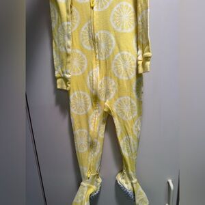 Carter's Bright Yellow Lemon Patterned Baby jumpsuit